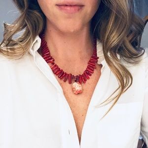 Hawaiian Red Coral Necklace
